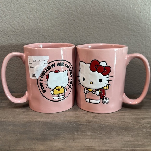 Hello Kitty Don’t Follow Me I’m Lost Too Mug - Picture 1 of 3
